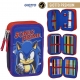 Sonic the Hedgehog Large Backpack With Wheels Trolley 34 liters Boys School