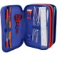 Spiderman Mega Set Zaino Grande Astuccio Porta merenda Scuola Elementare Bambino