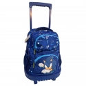 Sonic Prime Large Backpack With Wheels Trolley 30 liters Boys School