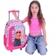Spiderman Blue Backpack Trolley Large Elementary School