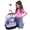 Disney Lilo e Stitch Grande Zaino Con Ruote Trolley GTS 33 litri Ragazza Scuola