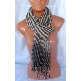 Pashmina Scarf Man & Woman patterned coton duble colors