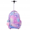 ST.Right Pink Butterflies Large Trolley Backpack 30 liters Elementary Middle School Girl