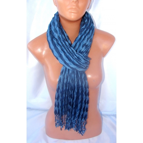 Pashmina Scarf Man & Woman patterned coton duble colors