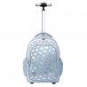 ST.Right Silver Butterflies Large Trolley Backpack 30 liters Elementary Middle School Girl