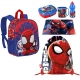 Spiderman Set 5 pieces Backpack 3D Backpack, Sports Bag, School Kindergarten Holder