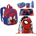 Spiderman Spidey Set Backpack 3D Sports School Kinder