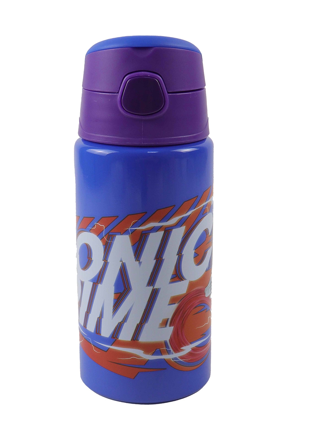 Borraccia Sonic Per Bambini 500 Ml - Alluminio, Con Ciuccio, Rosso