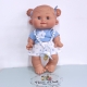 mod. 1 Pepote PEPOTES Bambola 28cm Profumata Apre Chiude Occhi Mini Reborn