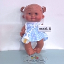 mod. 8 Pepote PEPOTES Bambola 28cm Profumata Apre Chiude Occhi Mini Reborn