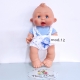 mod. 11 Pepote PEPOTES Bambola 28cm Profumata Apre Chiude Occhi Mini Reborn