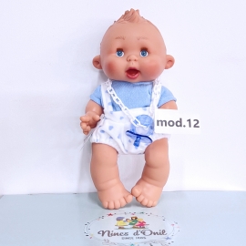 mod. 12 Pepote PEPOTES Bambola 28cm Profumata Apre Chiude Occhi Mini Reborn