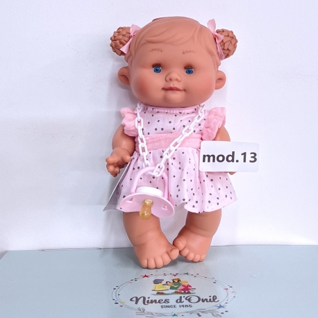mod. 12 Pepote PEPOTES Bambola 28cm Profumata Apre Chiude Occhi Mini Reborn