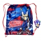 Spiderman Mega Set Zaino Grande Astuccio Porta merenda Scuola Elementare Bambino