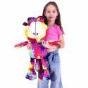 Garfield Peluche 65 cm Gigante XL Gatto Pigro Cartone Animato Originale Film