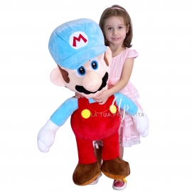 Super Mario Grande 60cm Peluche XL Originale Nintendo