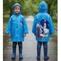 Sonic Rain Jacket RAINCOAT Waterproof PVC 4-9 Years