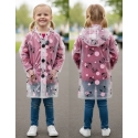 Disney Minnie Mouse Rain Jacket RAINCOAT Waterproof PVC 3-8 Years