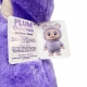 Onikuma Plum - Viola Bambola Peluche 25cm Mostriciattolo Seduto viso PVC
