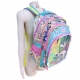 Footy Unicorn Led Large Elementary School Trolley Backpack for Girls