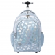 ST.Right Pink Butterflies Zaino Trolley Grande Scuola Elementare Media Ragazza