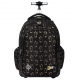ST.Right Pink Butterflies Zaino Trolley Grande Scuola Elementare Media Ragazza