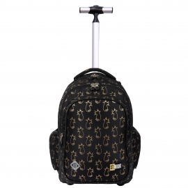 ST.Right Golden Cats Zaino Trolley Grande Scuola Elementare Media Ragazza