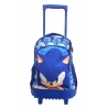 Sonic Grande Zaino Con Ruote Trolley 30 litri Ragazzi ScuolaScuola