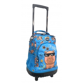 Disney Frozen Grande Zaino Trolley con Ruote Scuola Elementare Bambina Ragazza