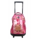 Capybara Blu Grande Zaino Trolley con Ruote Scuola Elementare Bambina Ragazza