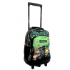 Minecraft Large Backpack With Wheels Trolley 30 liters Boys School