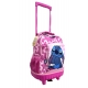 Disney Stitch Large Trolley Backpack with Wheels for Elementary School Girls