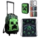 Sonic Grande Zaino Con Ruote Trolley 30 litri Ragazzi ScuolaScuola