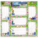 Frozen etichette adesive per quaderni 1foglio 7 pezzi
