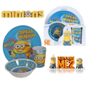Minions set breakfast kids