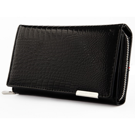 shiny wallet Jennifer Jones Woman Purse genuine leather 12 cards cards