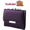 mini Portafoglio MONEY Jennifer Jones in Pelle vera lucida Carte,da Donna
