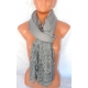 new Elegante SCIARPA STOLA Foulard con pizzo,Donna coprispalle cotone