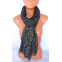 Elegant new SCARF STOLE Scarf with lace, cotton shawl Woman