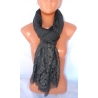 new Elegante SCIARPA STOLA Foulard con pizzo,Donna coprispalle cotone