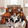3D set of sheets single bed DUVET COVER 160x200cm Cotton World