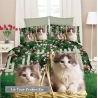 set lenzuola 3D letto singolo COPRIPIUMINO 160x200cm in scatola Cotton World mod 10