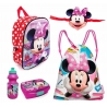 Minnie Mouse Disney 3D con Maschera Set 5 pezzi Zainetto Zaino 3D scuola asilo