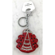 Small Ladybug Keychain, Soft Pendant for Bag or Backpack