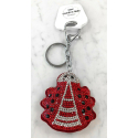 Small Ladybug Keychain, Soft Pendant for Bag or Backpack