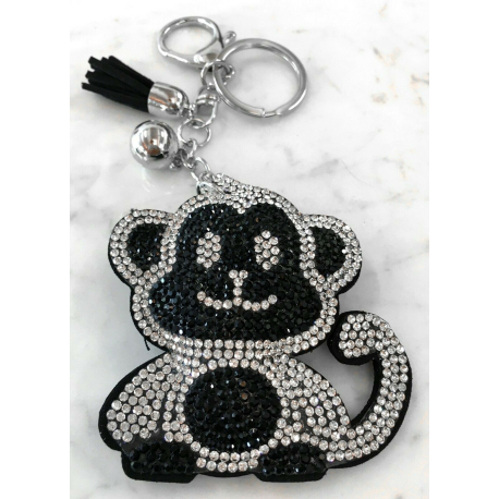 Monkey Monkey Keychain, Soft Pendant for Bag Women's Backpack