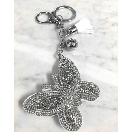 Butterfly 3D Keychain, Soft Pendant Women's Backpack Bag