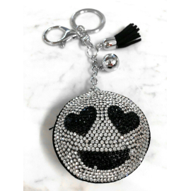 Smile Portachiavi 3D ,Morbido Ciondolo Borsa Zaino da Donna Smile