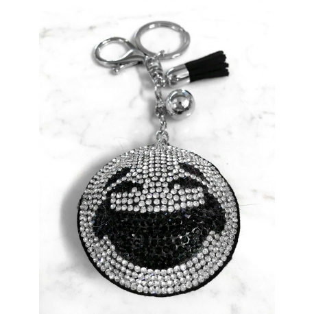 Smile Portachiavi 3D ,Morbido Ciondolo Borsa Zaino da Donna Smile