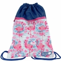 Sacca Sport Borsa Palestra Scuola Zaino 45x35cm Fenicottero Ragazzo Ragazza